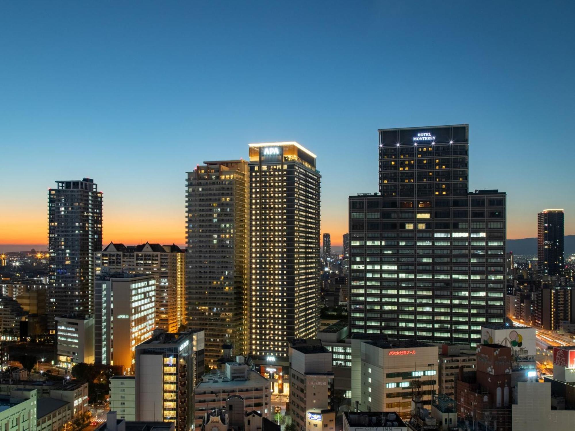 Apa Hotel & Resort Osaka Namba Ekimae Tower Экстерьер фото