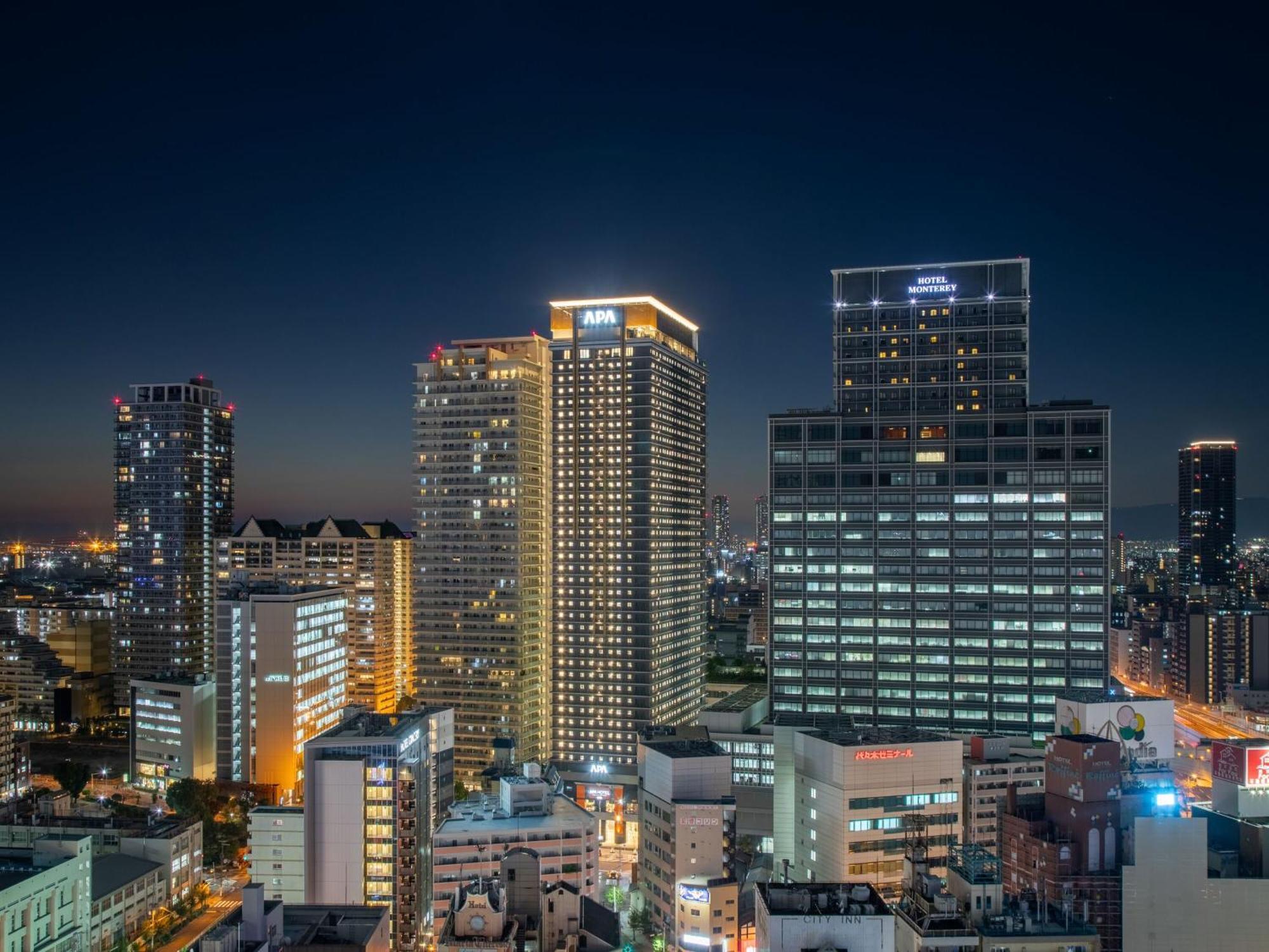 Apa Hotel & Resort Osaka Namba Ekimae Tower Экстерьер фото